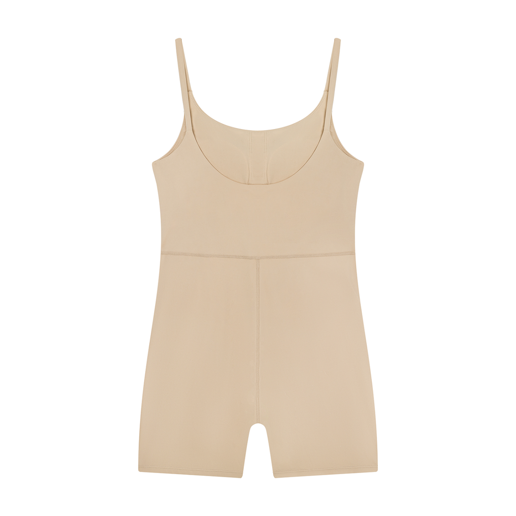TRIPLE U-NECK YOGA ROMPER