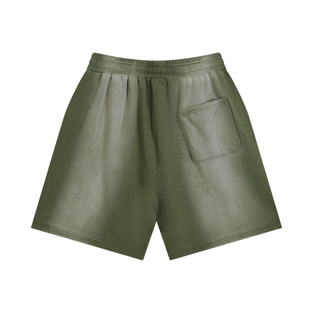VINTAGE DISTRESSED COTTON SHORTS