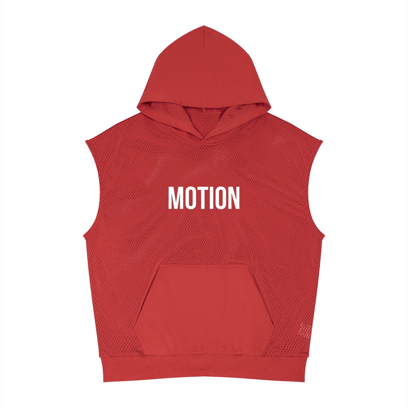 LIGHTWEIGHT SLEEVELESS HOODIE
