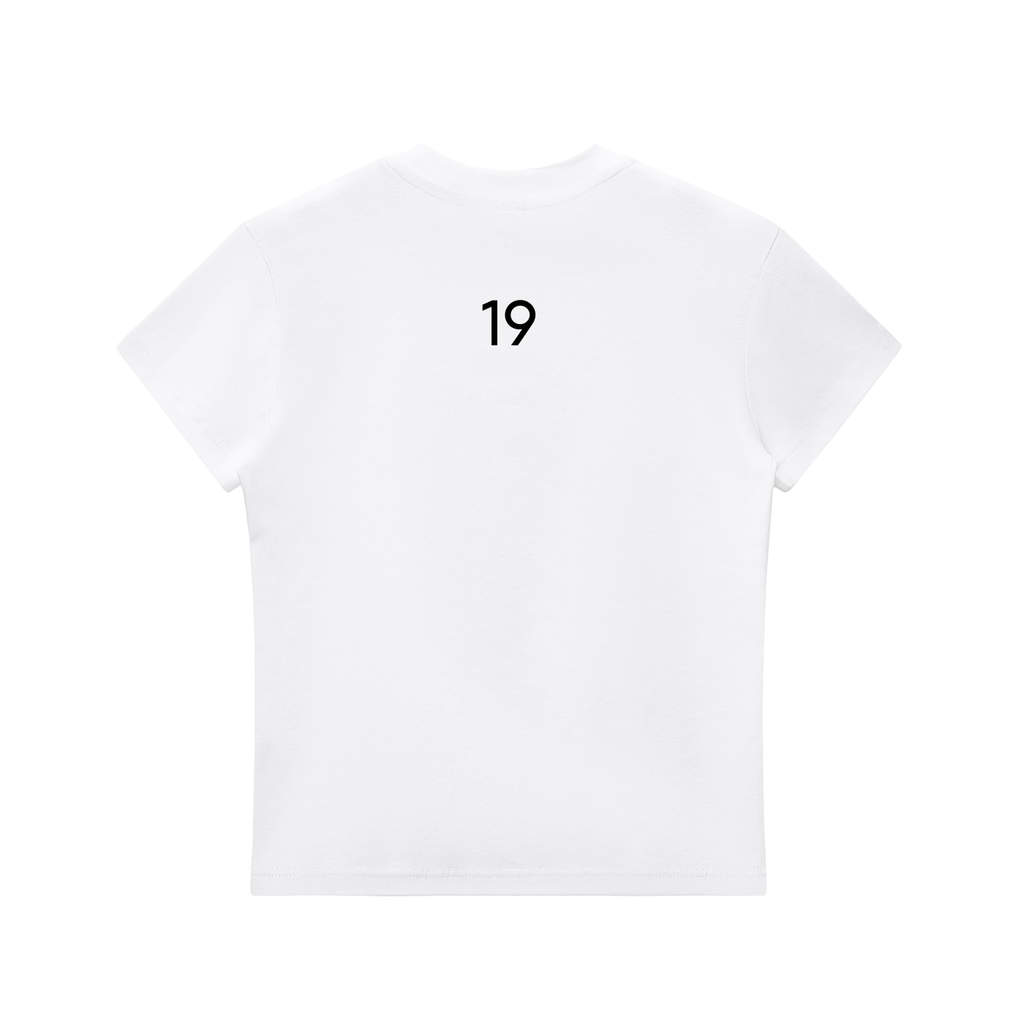 TIRANË HERS BODYCON CREWNECK T-SHIRT