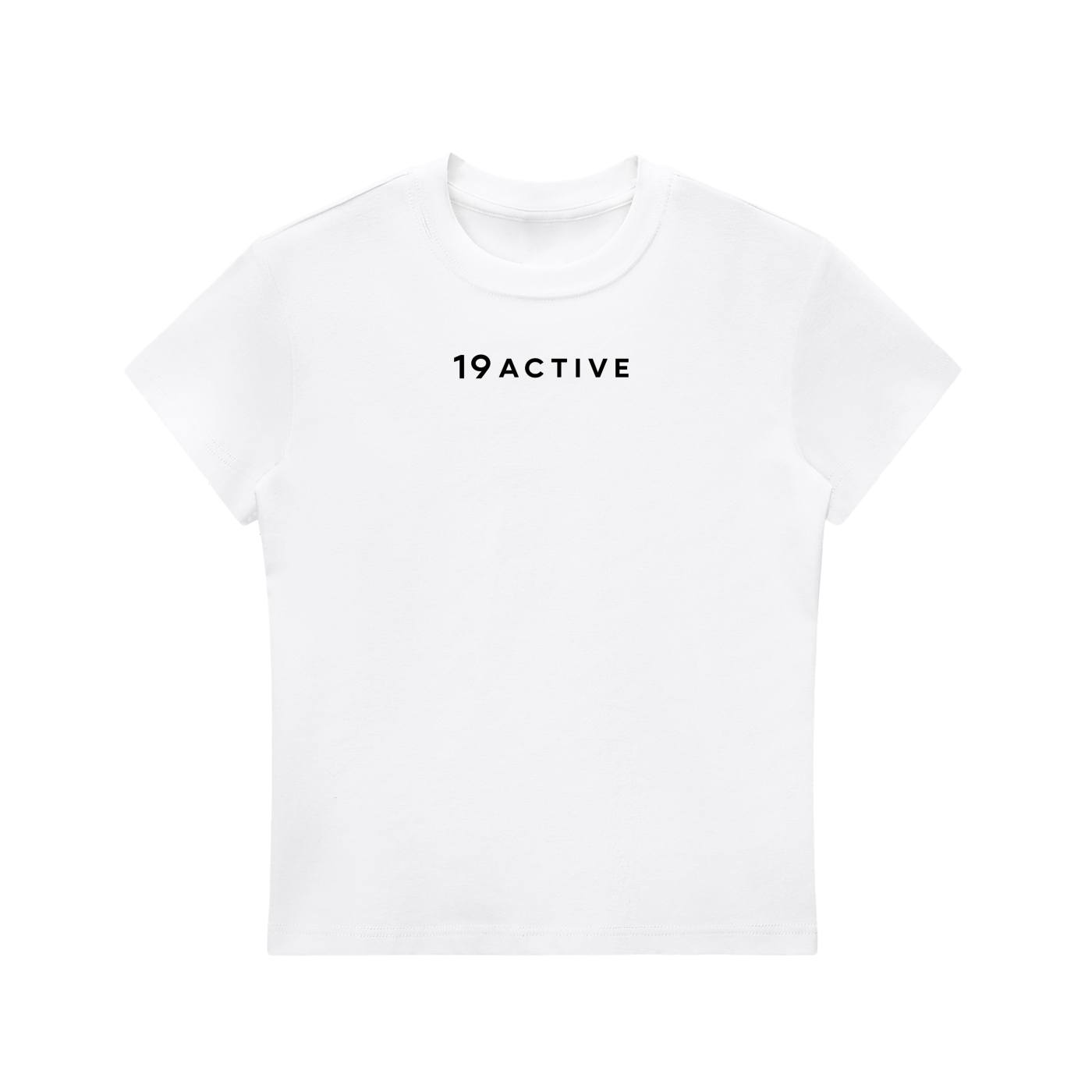 ESSENTIAL BODYCON CREWNECK T-SHIRT MULTI