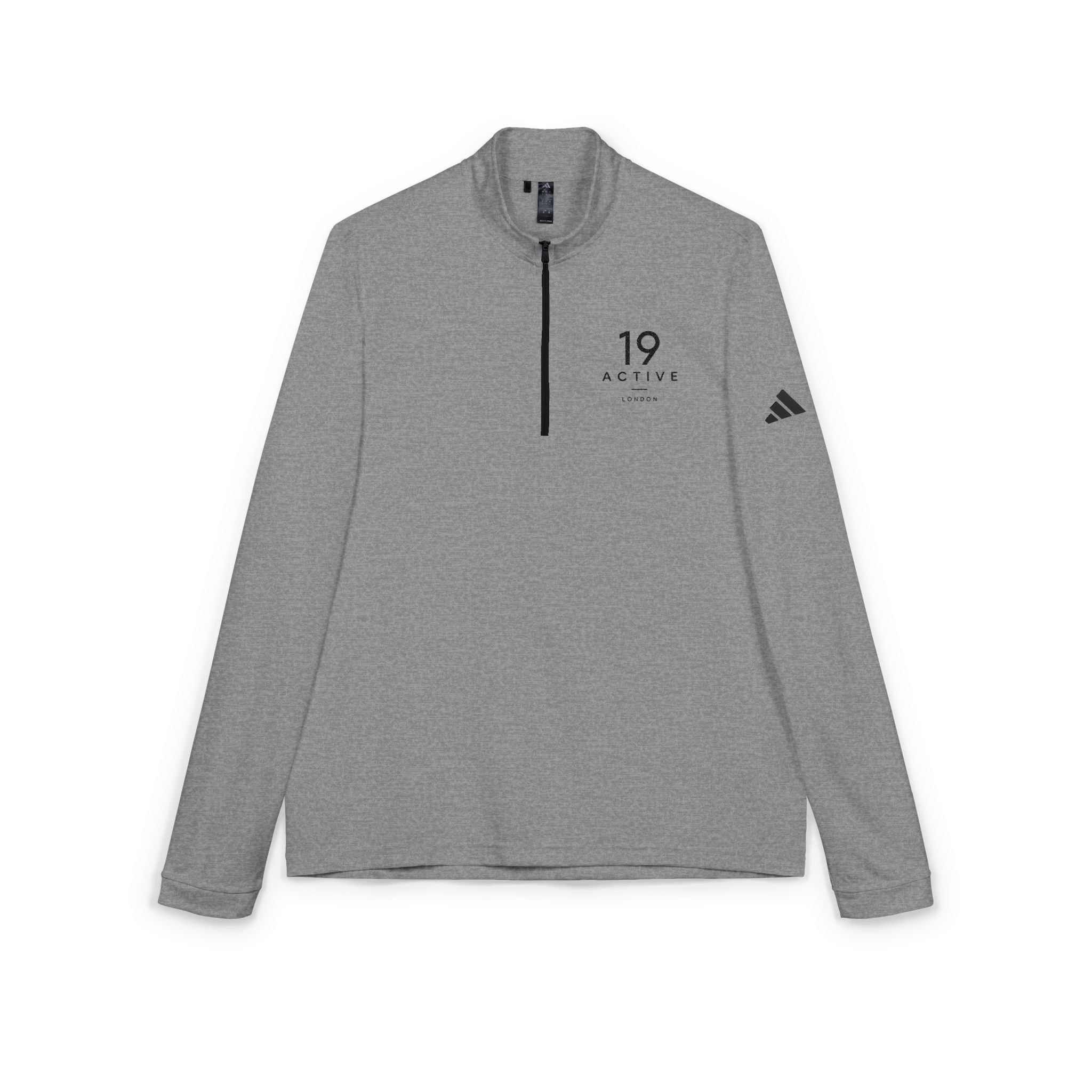 Men's Adidas Embroidered Quarter-Zip Pullover