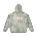 Unisex Sunfade Frayed Fleece Hoodie