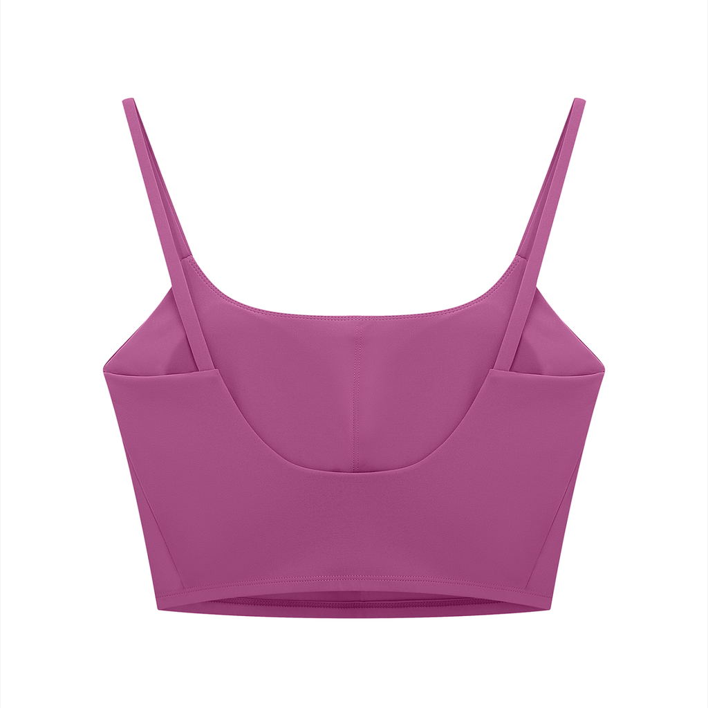 Solid Color Sports Bra