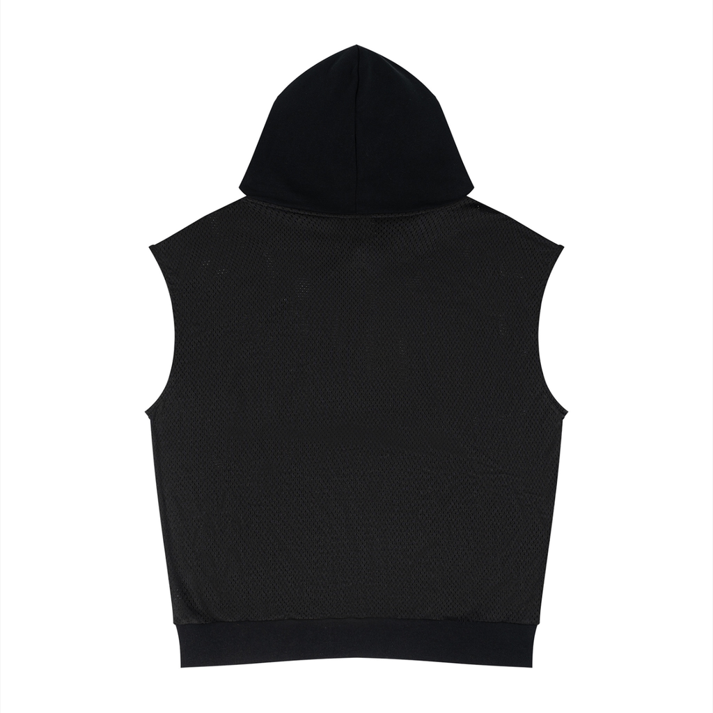 LIGHTWEIGHT SLEEVELESS HOODIE