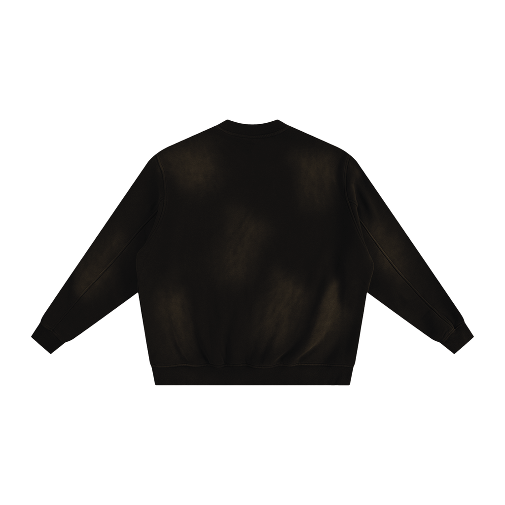 HEAVYWEIGHT WASHED CREWNECK SWEATSHIRT