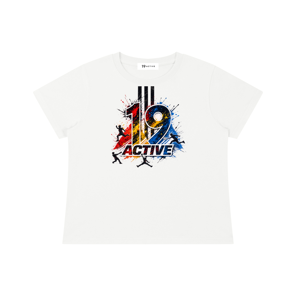 Lines Cotton T-Shirt