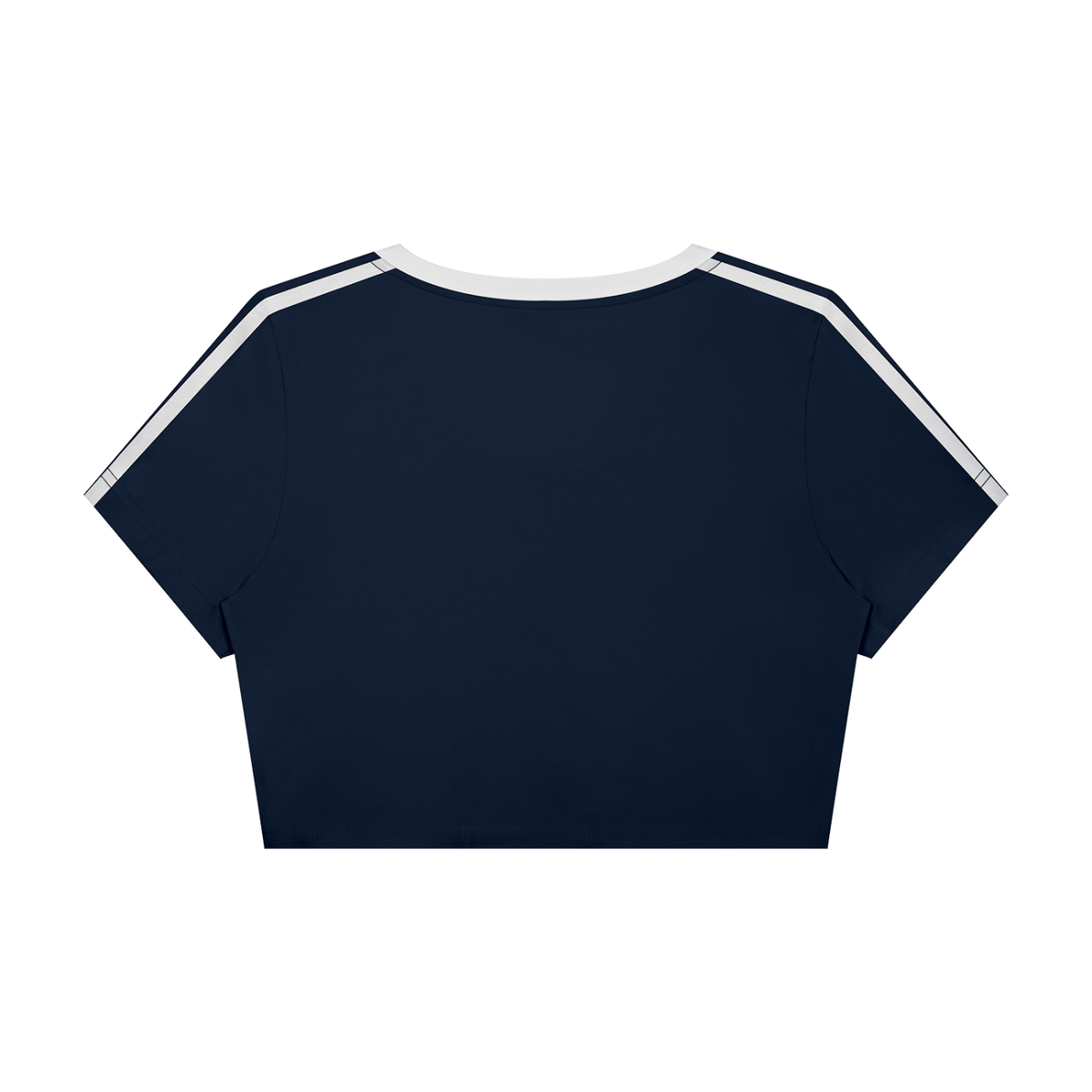 CROPPED V-NECK T-SHIRT