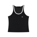 Women's Color Block Cropped Tank Top