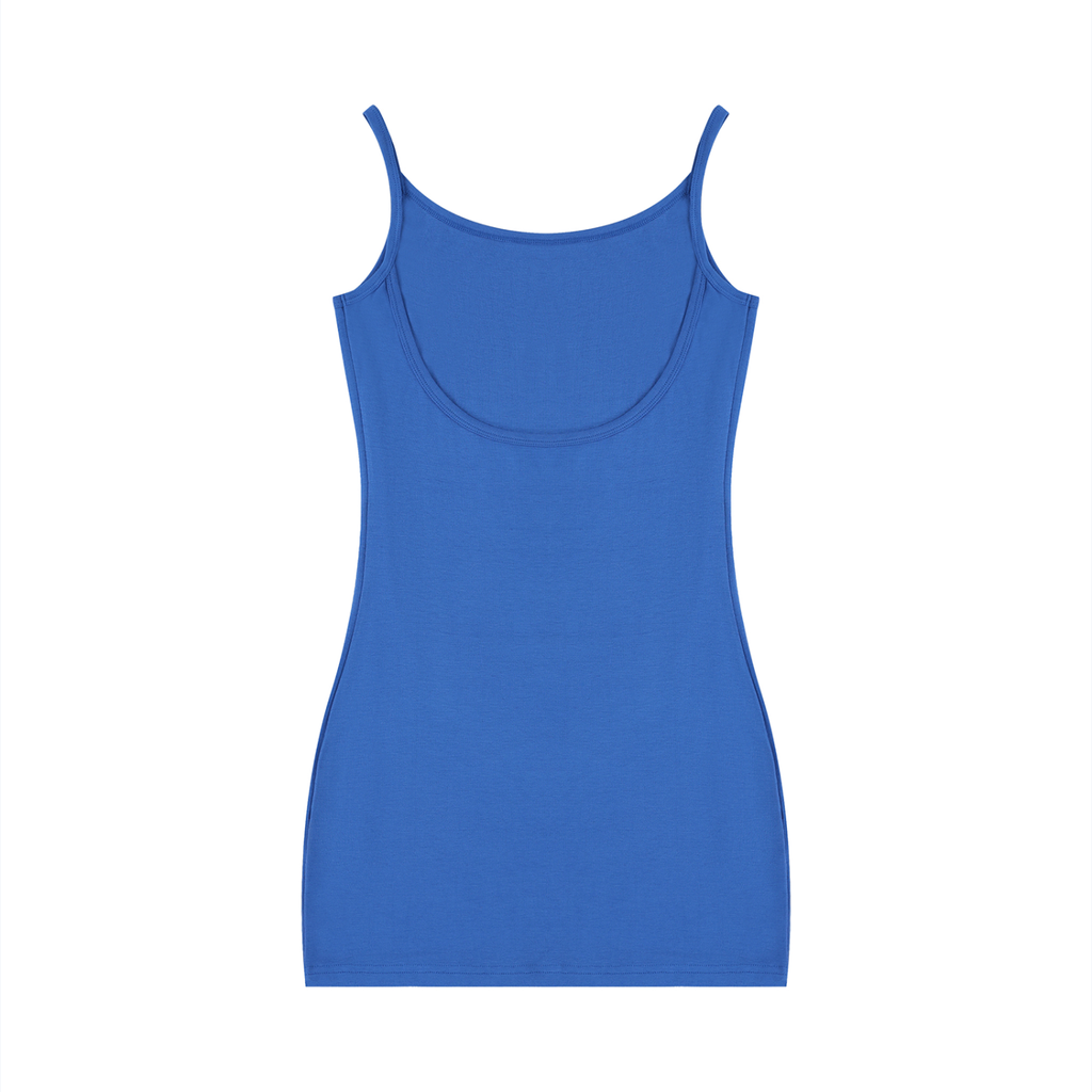 Solid Tight Sleeveless Dress