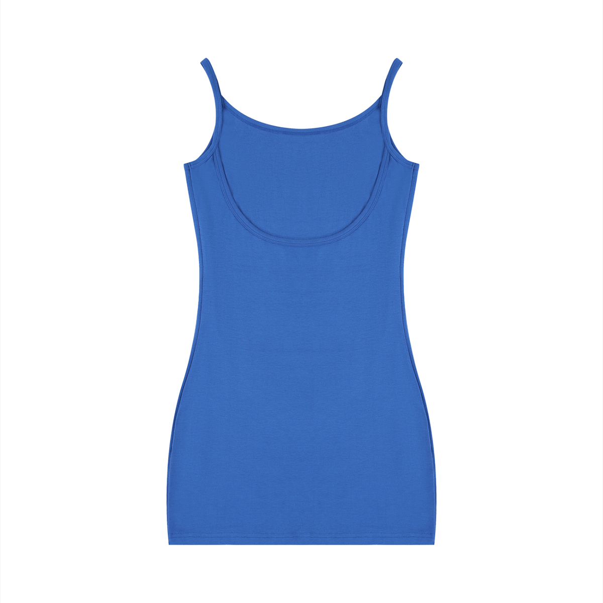 SOLID TIGHT SLEEVELESS DRESS
