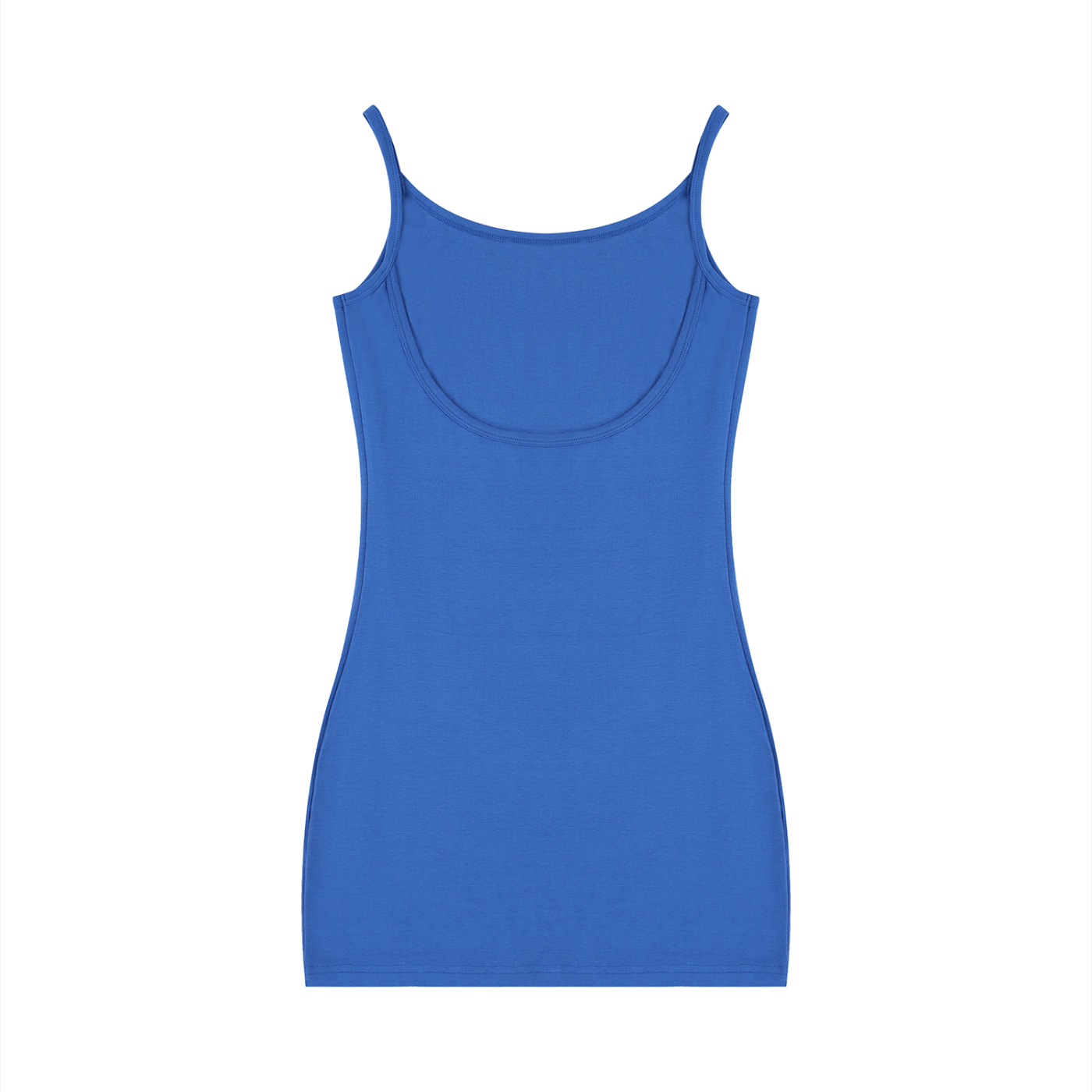 SOLID TIGHT SLEEVELESS DRESS