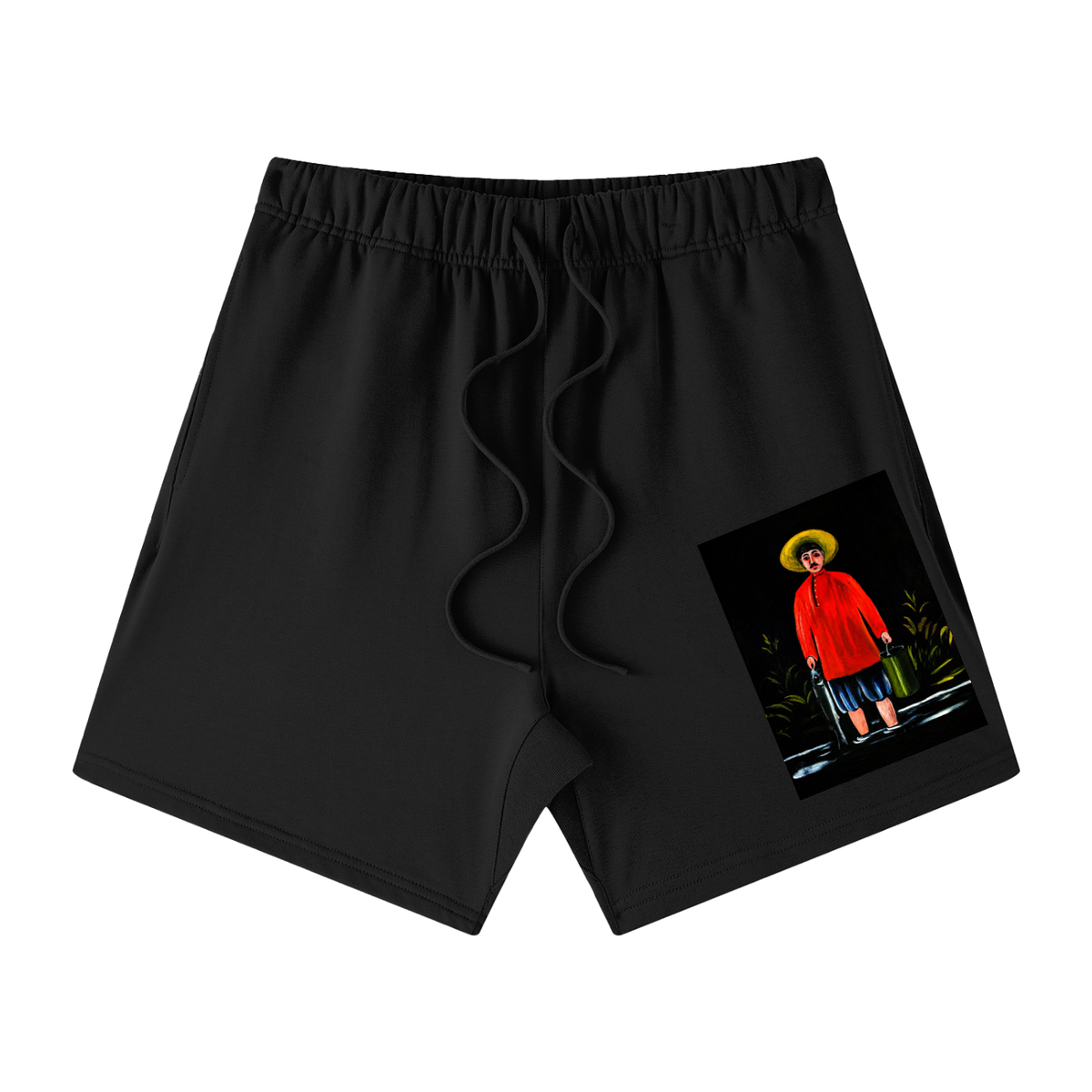 METEVZE BY PIROSMANI NOIRE HEAVYWEIGHT SHORTS