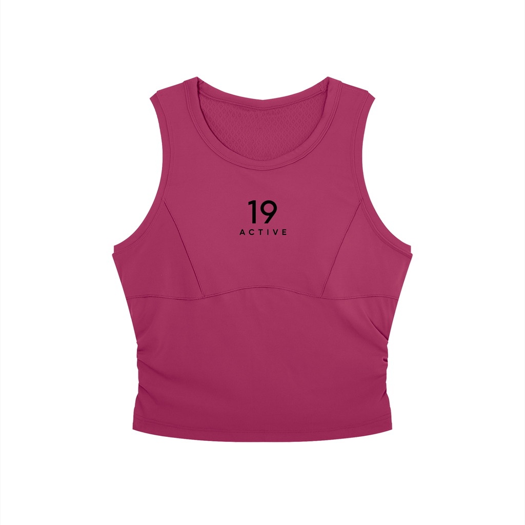 Crewneck Yoga Tank Top