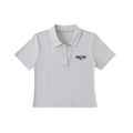 Bodycon Short Sleeve Polo Shirt