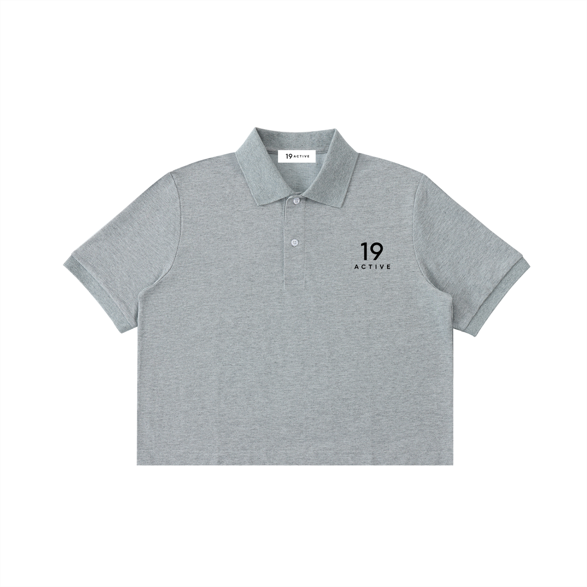 CROPPED POLO SHIRT