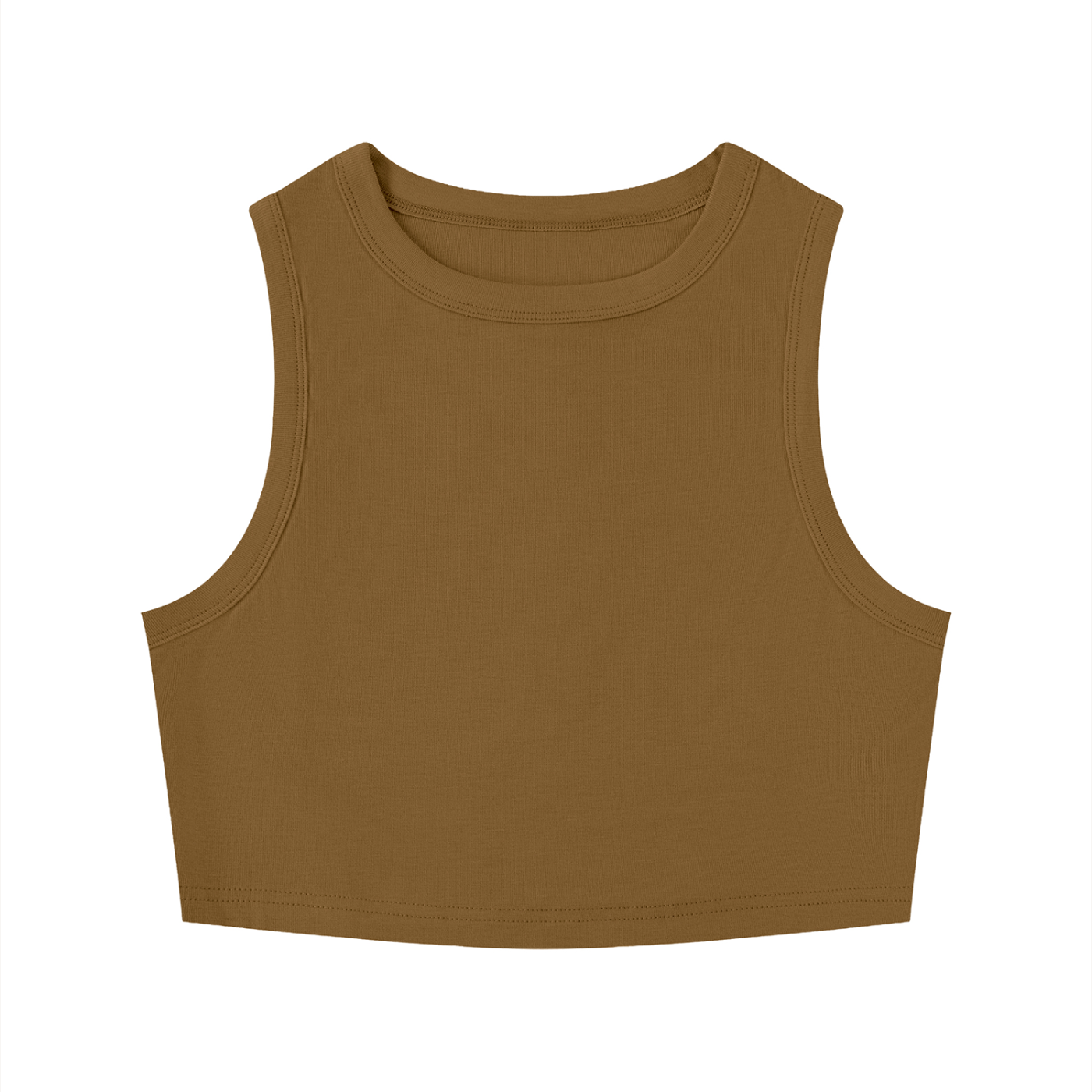 CREWNECK CROP TANK