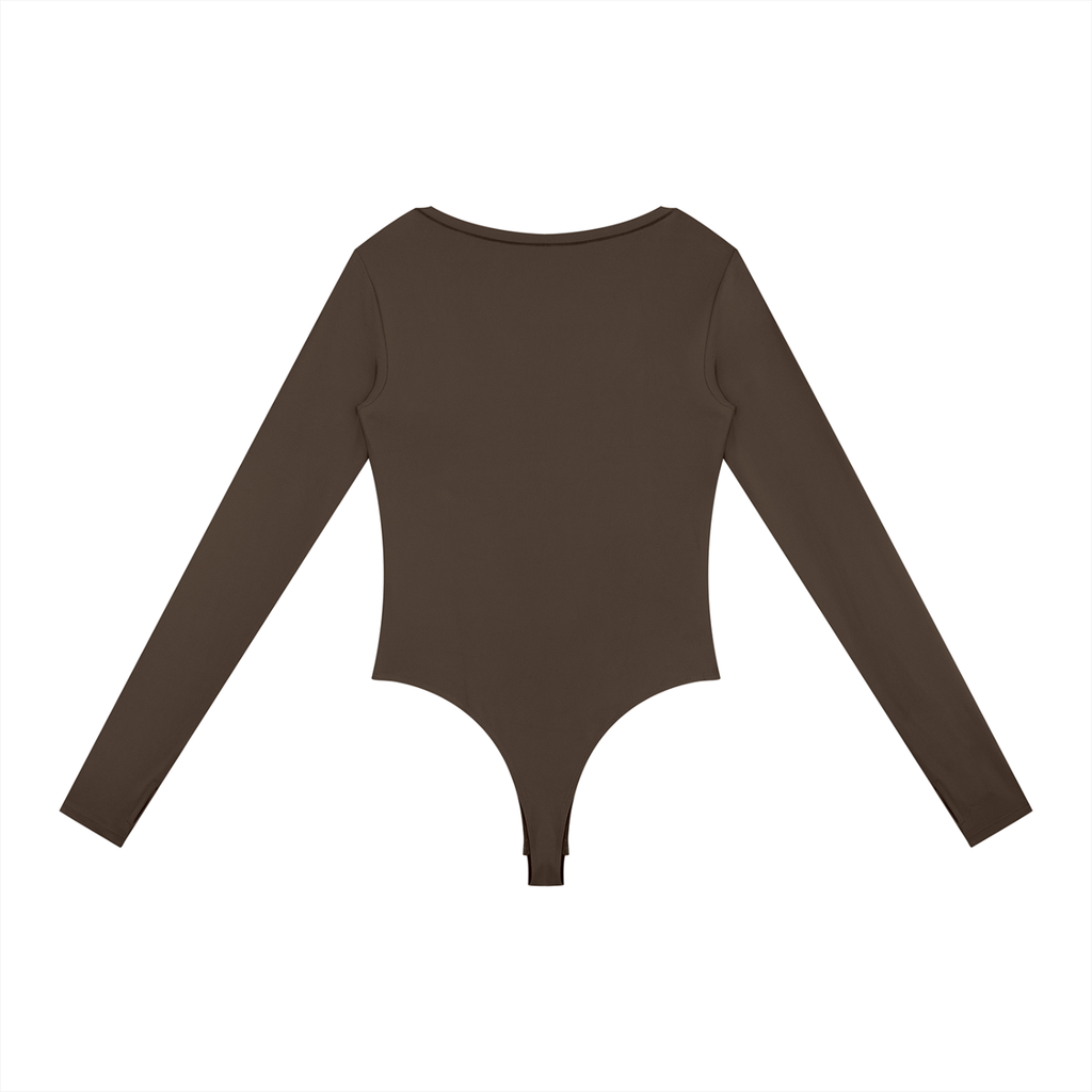 Tight Long Sleeve Yoga Bodysuit