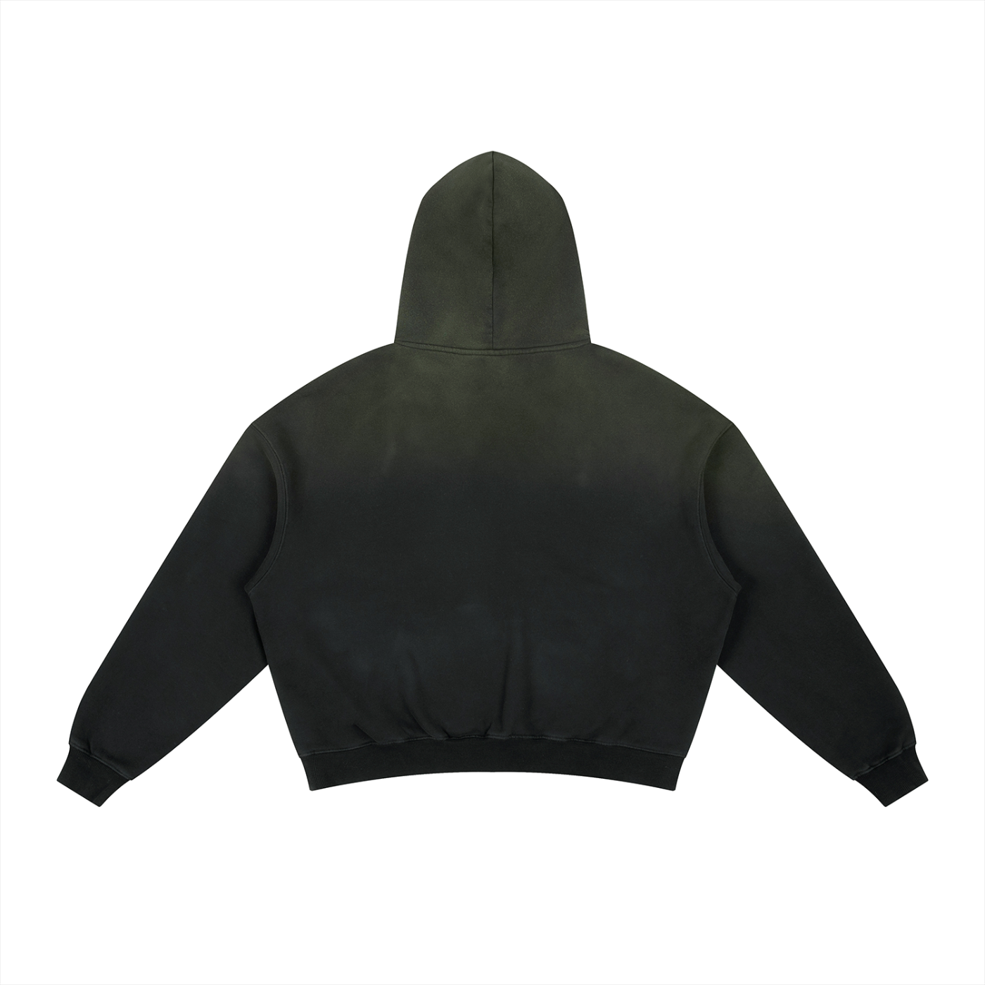 DISTRESSED WASHED HOODIE