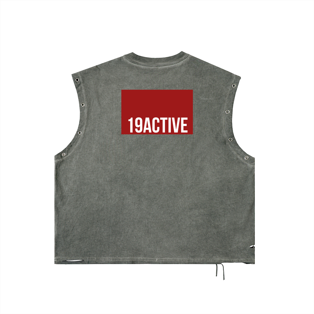 VINTAGE WASHED SLEEVELESS TEE