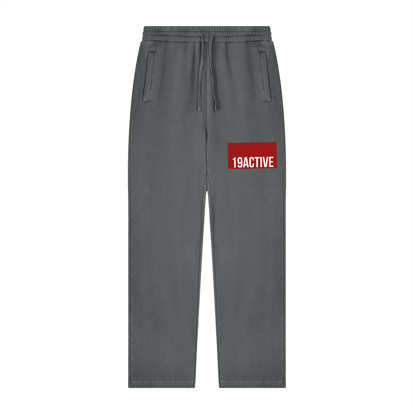 HEAVYWEIGHT WASHED COTTON PANTS