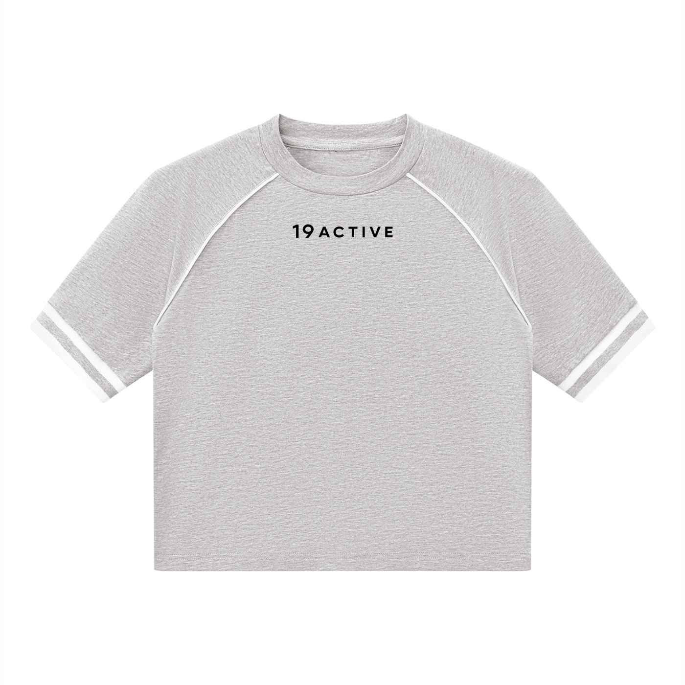 RAGLAN RIBBED T-SHIRT
