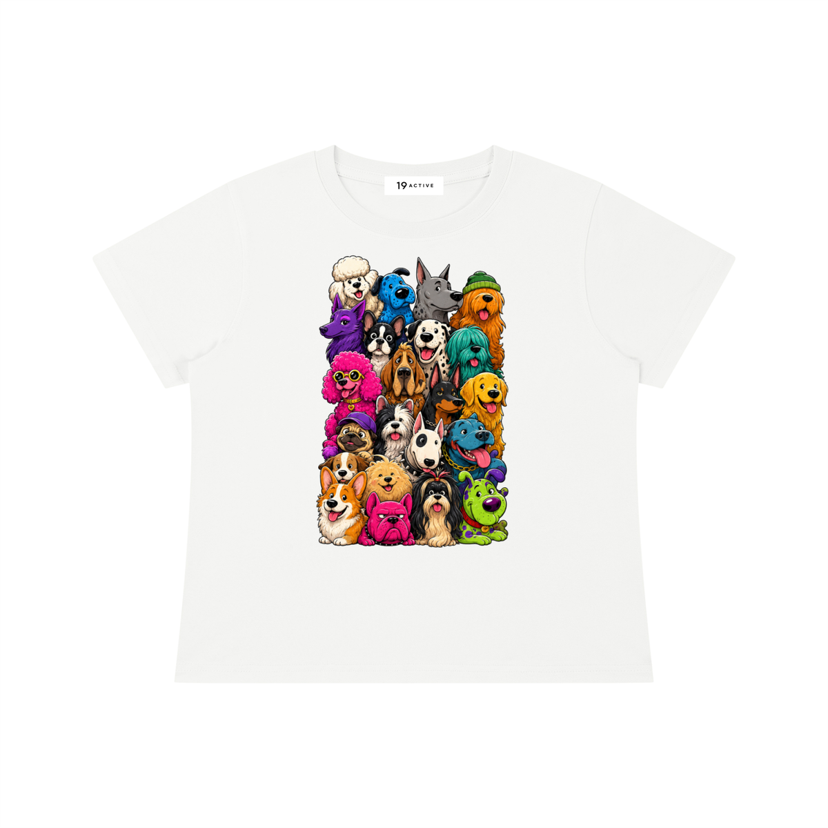 DOG MOM COTTON T-SHIRT