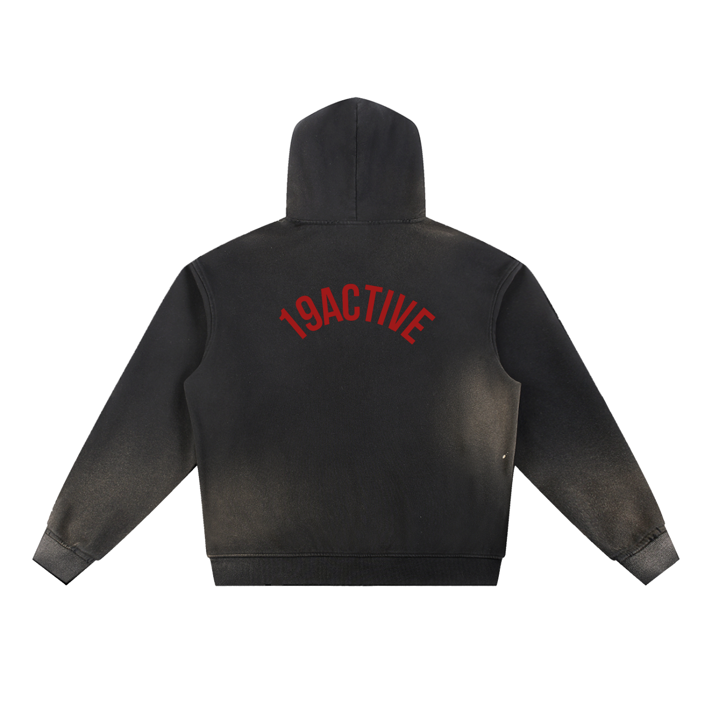 HEAVYWEIGHT DISTRESSED WASHED HOODIE