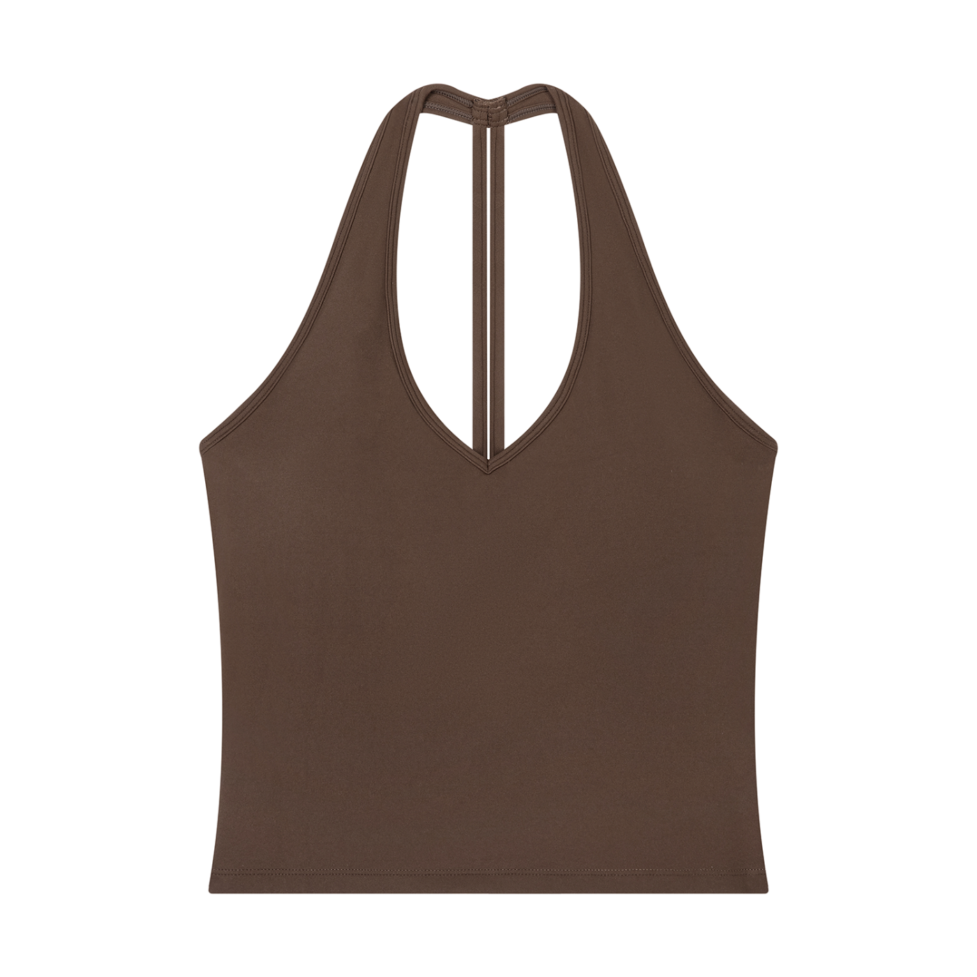 HALTER V-MECK YOGA TANK