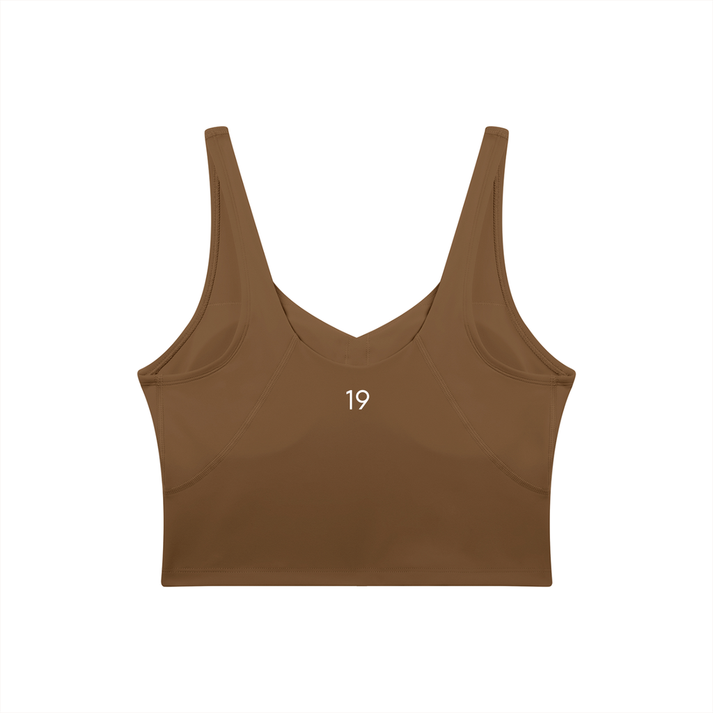 Women's V-Neck Yoga Sports Bra