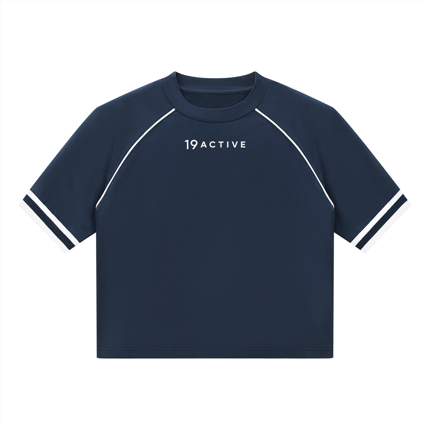 RAGLAN RIBBED T-SHIRT