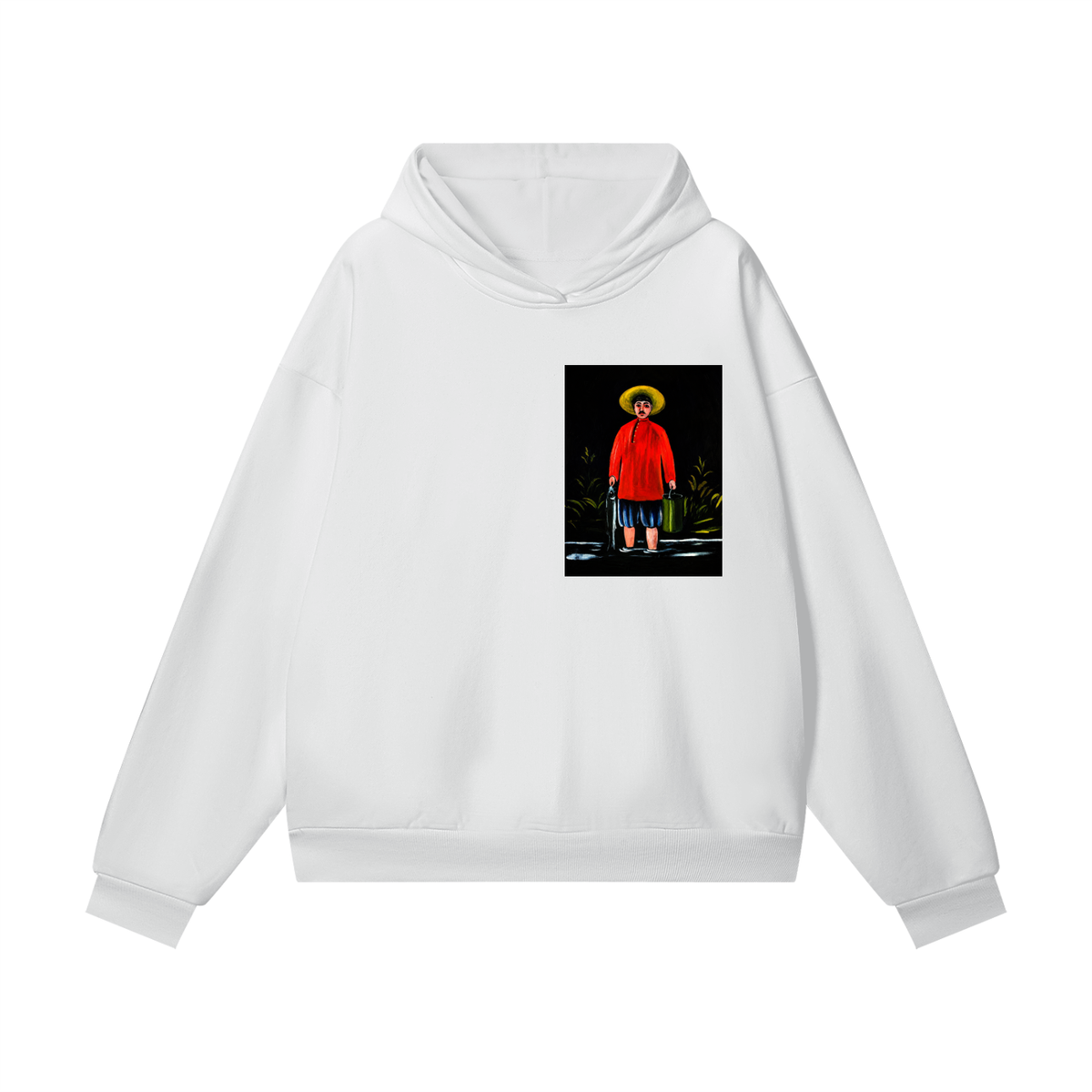 METEVZE BY PIROSMANI BLANCHE HEAVYWEIGHT HOODIE